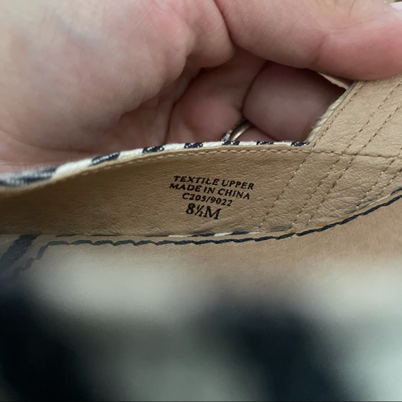 Splendid striped nautical espadrille wedges 8.5 - Picture 10 of 10